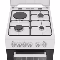 Beko FSS53011DW four et cuisinière A Gaz Combi Blanc - Vue supplémentaire 4