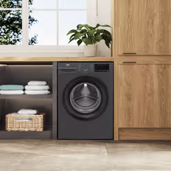 Beko b300 BMEUWT41241M machine à laver Charge avant 12 kg 1400 tr/min Anthracite - Vue supplémentaire 2