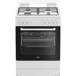 Beko FBE62011WC four et cuisinière A Electrique Gaz Blanc