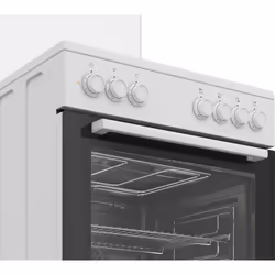 Beko FBE62011WC four et cuisinière A Electrique Gaz Blanc