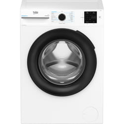 Beko b300 BM3WFU37211B machine à laver Charge avant 7 kg 1200 tr/min Noir, Blanc