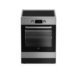 Beko FBE68314MXC four et cuisinière A Electrique Plaque avec zone à induction Acier inoxydable