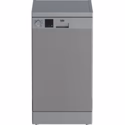 Lave-vaisselle 45 cm BEKO - DVS05030S Nombre de couverts : 10 Classe énergétique : D Conso. eau /cycle (L) : 11.9 Couleur : S ...