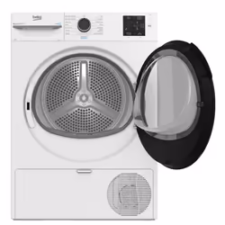 Beko D3H18D93W sèche-linge Pose libre Charge avant 8 kg Blanc - Vue supplémentaire 3