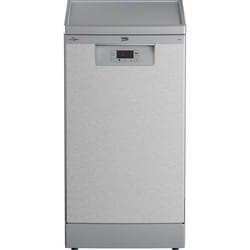 Lave-vaisselle pose libre BEKO BDFS15030X - 10 couverts - Induction - L45 cm - 47 dBA - Classe D - Inox Anti-trace