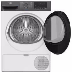 Beko BMEUT481SAI_IT sèche-linge Pose libre Charge avant 8 kg Blanc - Vue supplémentaire 3
