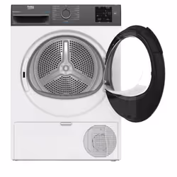 Beko D3H29D93S sèche-linge Pose libre Charge avant 9 kg Gris, Blanc - Vue supplémentaire 3