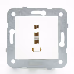 Cette prise téléphone blanc comprend le mécanisme et le bouton. Vous n'avez plus qu'à l'associer avec une plaque décorative ( ...