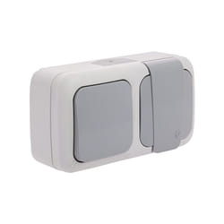 Siemens - tanche vv + Prise 2P+T gris