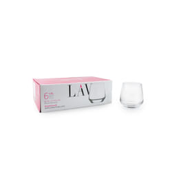 Gurallar Artcraft LAL361F verre à whisky Transparent 6 pièce(s) 345 ml