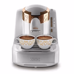 Arzum OK001, 0,95 L, Café moulu, 700 W, Or, Blanc
