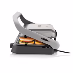 Arzum Tostçu Delux gaufrier et appareil à croque-monsieur 1800 W Noir, Argent