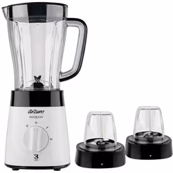 Informations techniques Contenance : 1.5 l Couleur : blanc/noir Nombre de niveaux de commutation : 2 Puissance : 500 W Conten ...