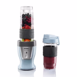 Arzum AR1032 Shake'N Take, Mélangeur de table, 300 W, Noir, Bleu, Transparent