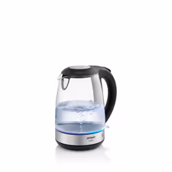 Arzum AR3071, 1,7 L, 2200 W, Noir, Acier, Verre, Indicateur de niveau d'eau, Arrêt de sécurité en cas de surchauffe