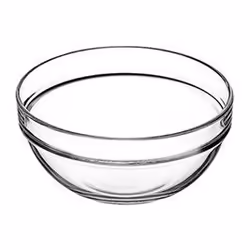 Pasabahce 53593, Saladier, Rond, Verre, Transparent, Gloss, 4 L
