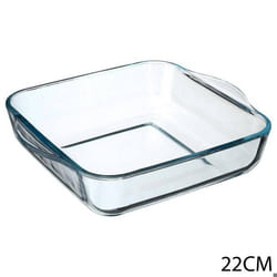 5five - plat carré en verre 22x22