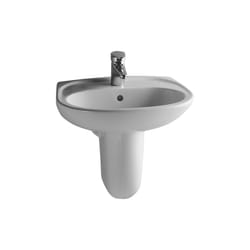 VitrA Normus Ovale Porcelaine Evier mural