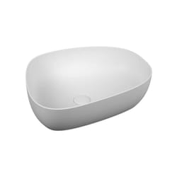 Vitra - Vasque a poser asymetrique Outline - edelweiss