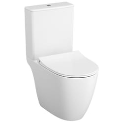 WC à poser sans bride Sento + abattant slim blanc
