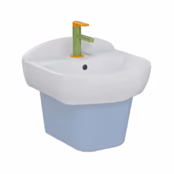 Les points forts du lavabo Conception ergonomique avancée : Développée par les ingénieurs du VitrA Innovation Centre Ergonomi ...