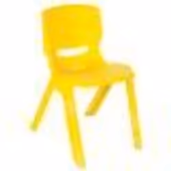 Siva 20143 Chaise jaune pour enfant