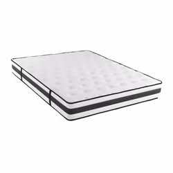 Profitez d'un sommeil de qualité avec le matelas POCKET 160x200 cm. Avec ses 24 cm d'épaisseur et ses 744 ressorts ensachés,  ...