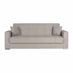 Notre canapé ALBA accueille jusqu'a 3 personnes. Sa fonction convertible permet un couchage occasionnel de qualité pour 2 grâ ...
