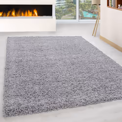 Ayyildiz Hali LIFE1201701500LIGHTGREY, Tapis, Polypropylène (PP), Gris clair, Rectangle, 1200 mm, 1700 mm