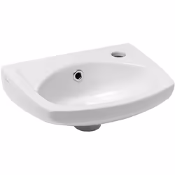 Description générale Ce lave-mains en céramique sanitaire est conçu pour un usage pratique et esthétique. Avec un design élég ...