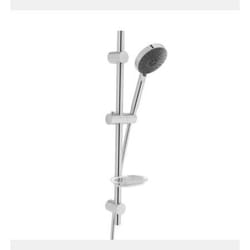 Pommeau de douche Master Slot 3 jets avec barre, porte savon et flexible