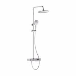 Les avantages de la colonne de douche Design esthétique : R evêtement chromé brillant d Tablette intégrée : Tablette intégrée ...