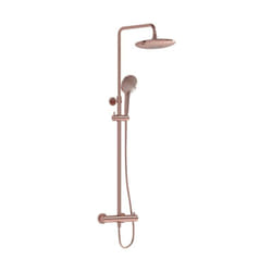 Vitra - Colonne de douche thermostatique Aquaheat Bliss 240 2F cuivre