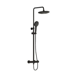 Vitra - Colonne de douche Aquaheat Bliss 240 noir mat