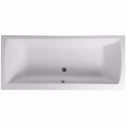 Baignoire rectangulaire Neon avec pied 170x75cm Blanc