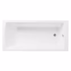 Baignoire rectangulaire Neon avec pied 180x80cm Blanc