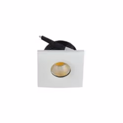 Ce mini spot LED encastrable carré EVA-2 3W 3000K, est idéal pour l'éclairage intérieur des meubles de cuisine. Pour l'instal ...
