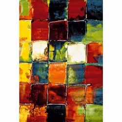 Un Amour De Tapis est une PME française, son entrepôt est en Essonne. tapis salon 120x170 tissé multicolore rectangle motif g ...