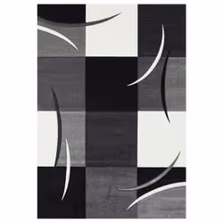 Un Amour De Tapis est une PME française, son entrepôt est en Essonne. tapis salon 120x170 tissé gris rectangle motif géométri ...