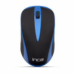 Inca IWM-221RSMV, Optique, RF sans fil, 1600 DPI, Noir, Bleu