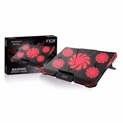 Inca INC-611GMS 17" Noir, Rouge