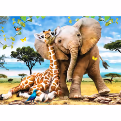 Anatolian 3308 Puzzle en cubes 260 pièce(s) Animaux