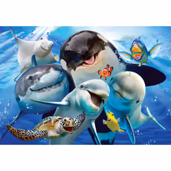 Anatolian 3585 Puzzle en cubes 500 pièce(s) Animaux