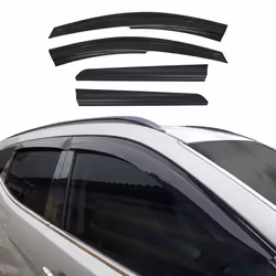 Déflecteurs De Vent Pluie Dair pour Dacia Duster 2010-2016 Acrylique 4 Pcs