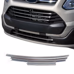Moulure de Grille de Calandre pour Ford Transit Custom 2012-2017 Chromé 5Pcs