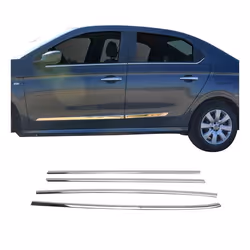 Garniture de Fenêtre pour Peugeot 301 Berline 2012-2025 Acier Inox 6Pcs