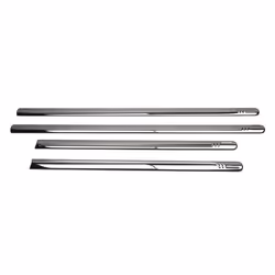 Garniture Baguette de porte latérale pour VW Caddy 2003-2015 chromé inox 4Pcs