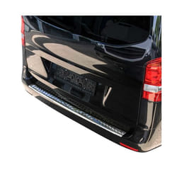 Protection Seuil de Pare-chocs Arriére pour Mercedes Vito W447 2014-2025 Inox