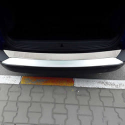 Protection seuil coffre pare-chocs pour Peugeot 2008 2019-2025 inox Brossé