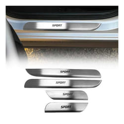 Couverture de Seuil de porte pour Peugeot 3008 2017-2025 acier inox chromé 4 Pcs
